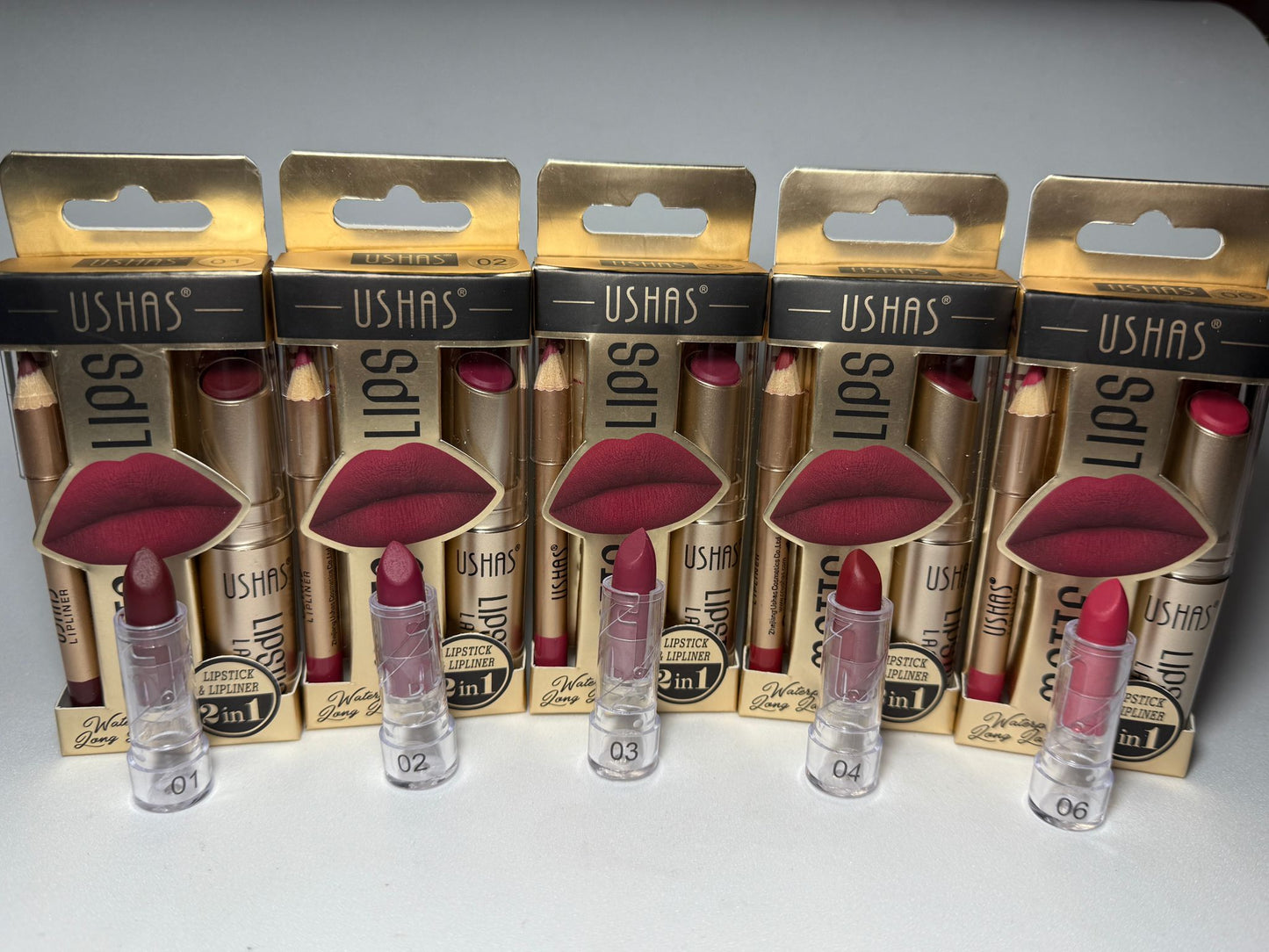 SET 2 IN 1 ROSSETTO MATTE - MATITA LABBRA n°6