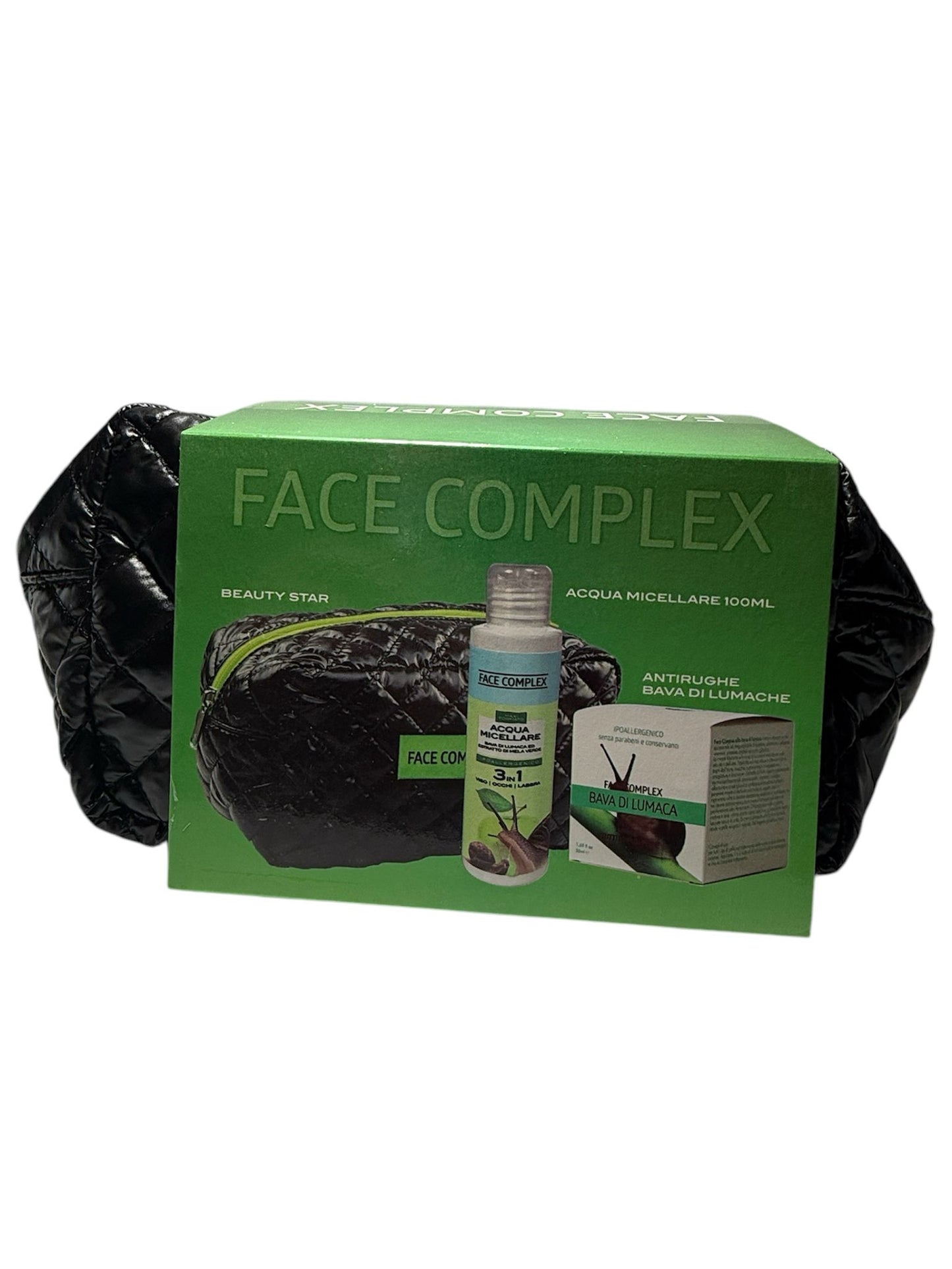 BOX BEAUTY CON CREMA E ACQUA MICELLARE BAVA DI LUMACA