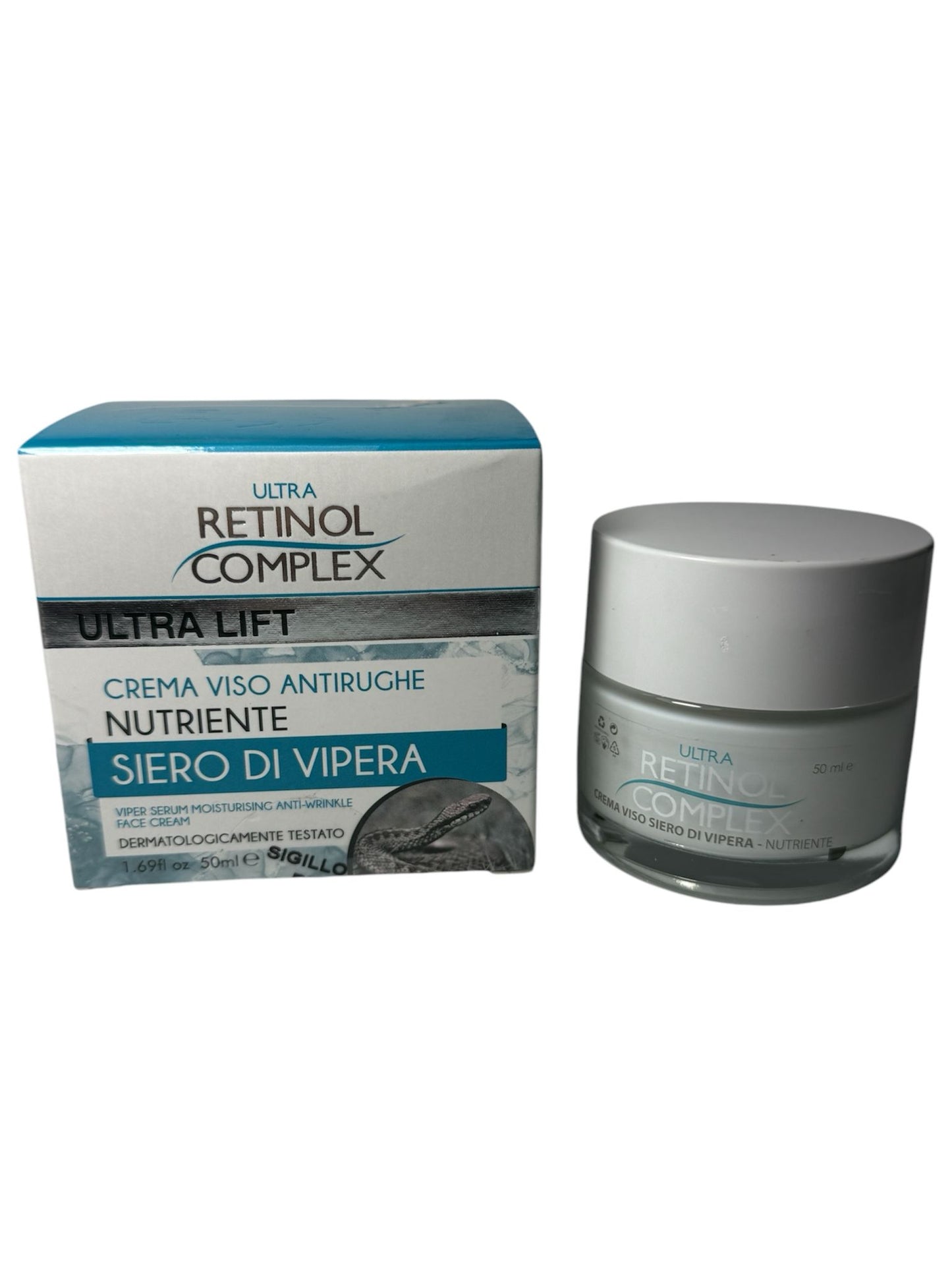 CREMA VISO ANTIRUGHE AL SIERO DI VIPERA