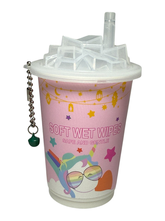 SALVIETTE STRUCCANTI -  DA BORSA COLORE ROSA