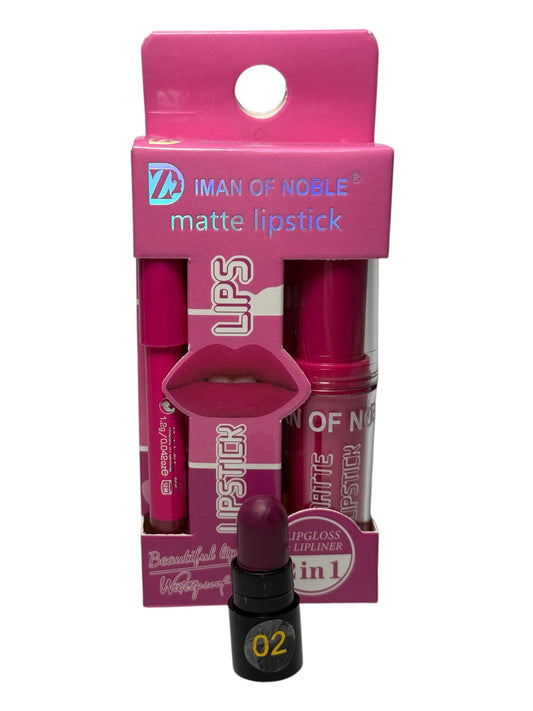 SET LIPSTICK MATTE + MATITA LABBRA n°2