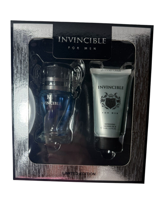 SET INVINCIBLE PROFUMO+ GEL DOCCIA - UOMO