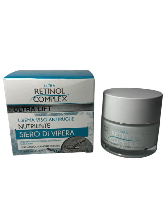 CREMA VISO ANTIRUGHE AL SIERO DI VIPERA