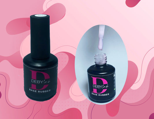 BASE RUBBER ROSÈ - Base autolivellante colore rosa